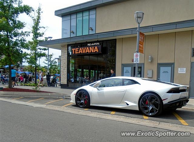 Lamborghini Huracan spotted in Toronto, Canada