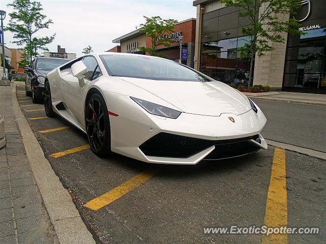 Lamborghini Huracan spotted in Toronto, Canada