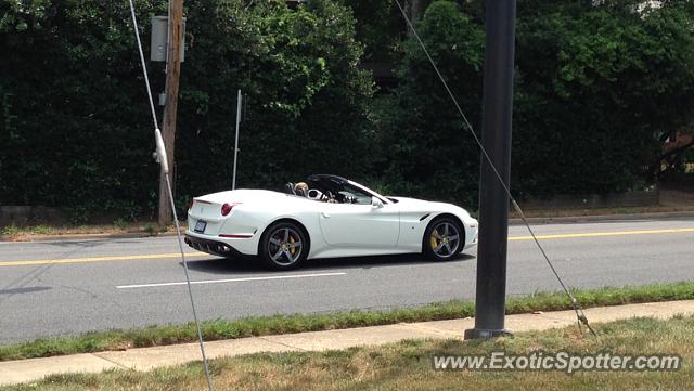 Ferrari California spotted in Charlotte, North Carolina