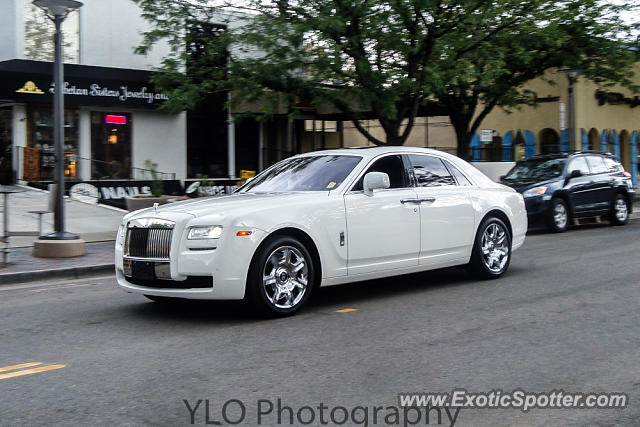 Rolls-Royce Ghost spotted in Cherry Creek, Colorado