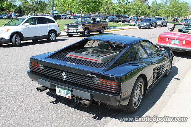 Ferrari Testarossa spotted in Littleton, Colorado