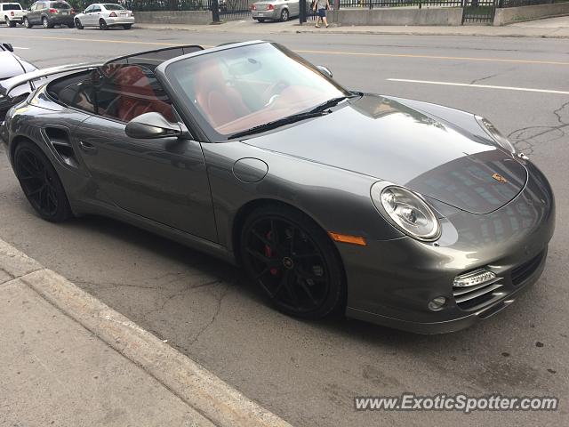 Porsche 911 Turbo spotted in Montreal, Canada