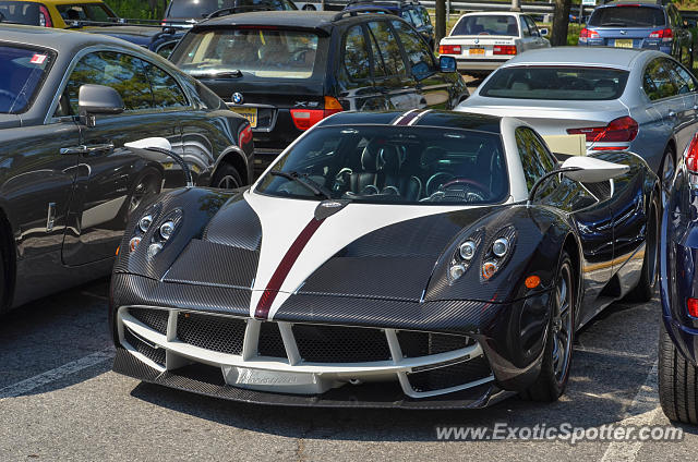 Pagani Huayra spotted in Greenwich, Connecticut