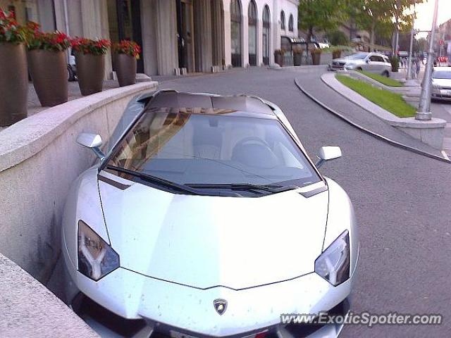 Lamborghini Aventador spotted in Zagreb, Croatia