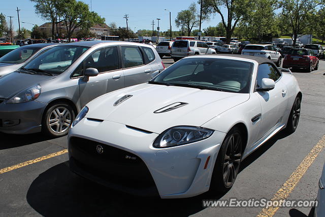 Jaguar XKR-S spotted in Littleton, Colorado