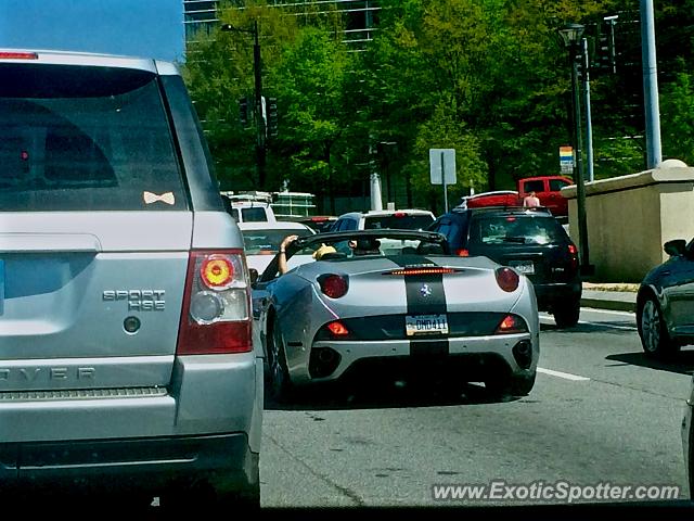 Ferrari California spotted in Atlanta, Georgia