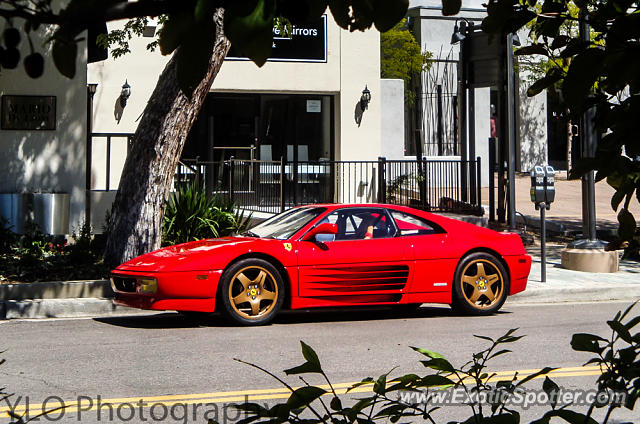 Ferrari 348 spotted in Cherry Creek, Colorado