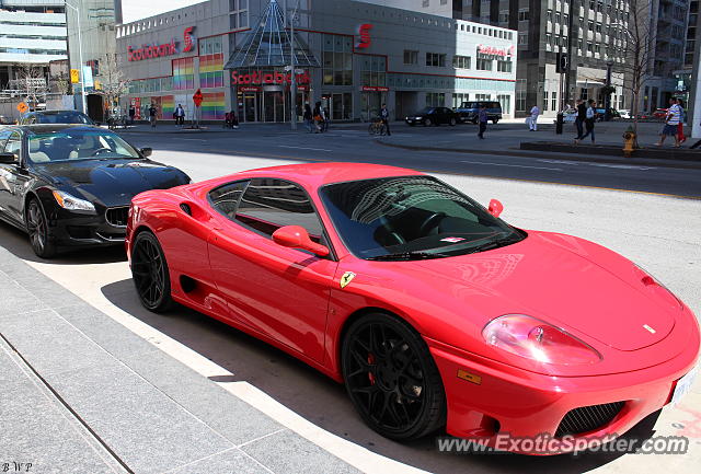 Ferrari 360 Modena spotted in Toronto, Canada