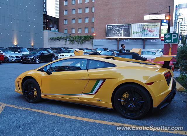 Lamborghini Gallardo spotted in Montreal, Canada