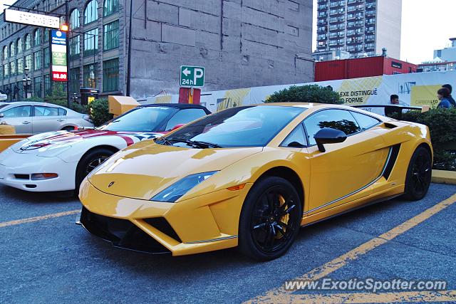 Lamborghini Gallardo spotted in Montreal, Canada