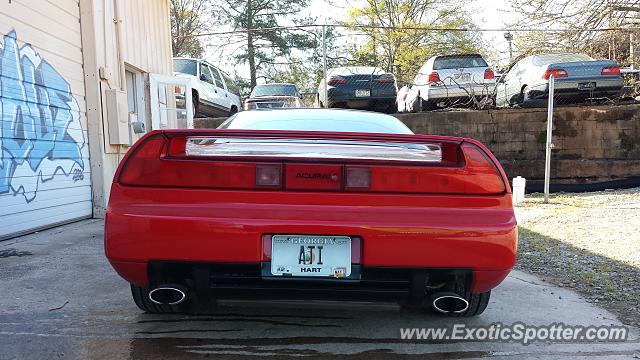 Acura NSX spotted in Atlanta, Georgia