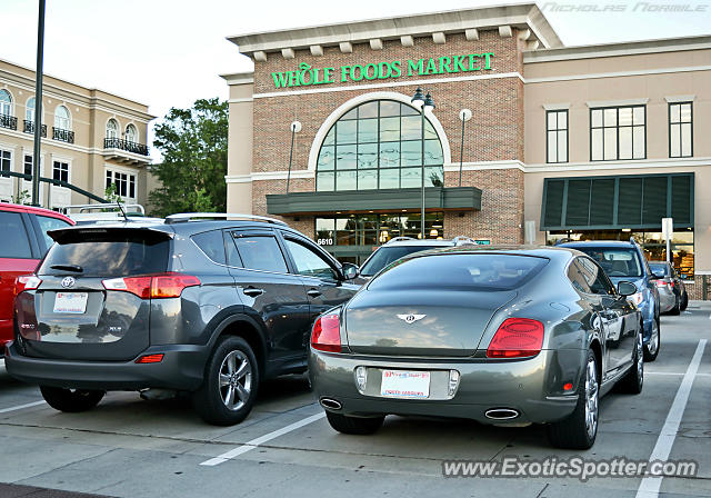 Bentley Continental spotted in Charlotte, North Carolina