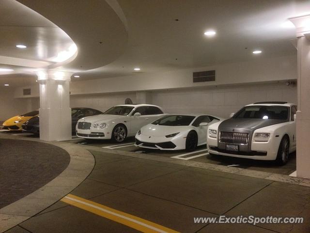 Lamborghini Huracan spotted in Beverly Hills, California