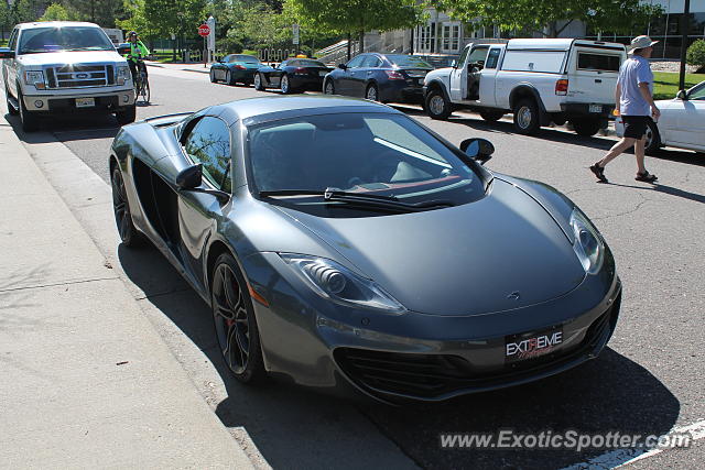 Mclaren MP4-12C spotted in Littleton, Colorado