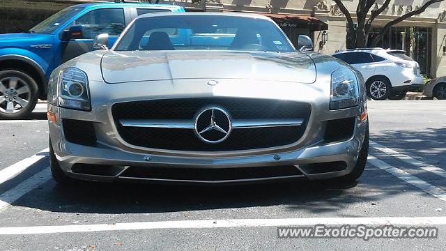 Mercedes SLS AMG spotted in Dallas, Texas