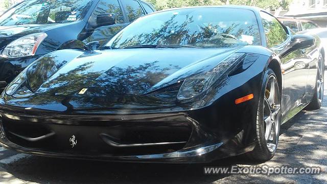 Ferrari 458 Italia spotted in Dallas, Texas