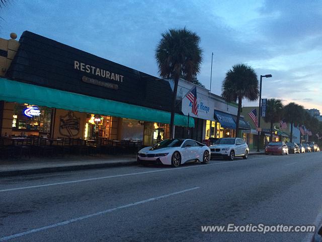 BMW I8 spotted in Fort Lauderdale, Florida