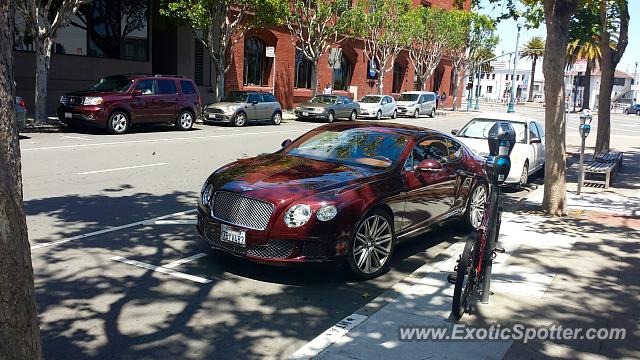 Bentley Continental spotted in San Francisco, California