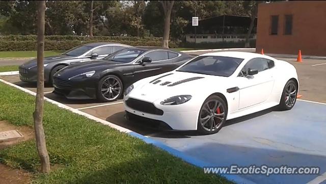 Aston Martin Vantage spotted in Lima, Peru