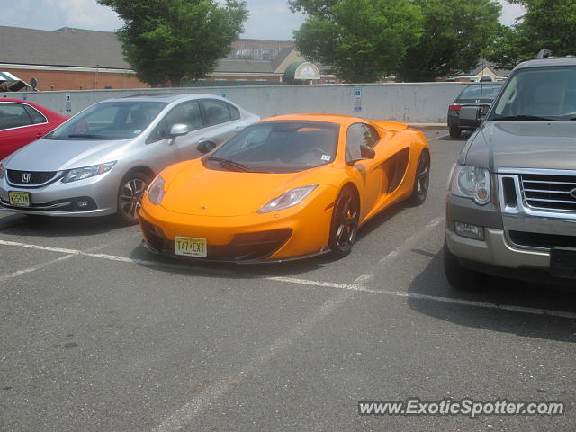 Mclaren MP4-12C spotted in Princeton, New Jersey
