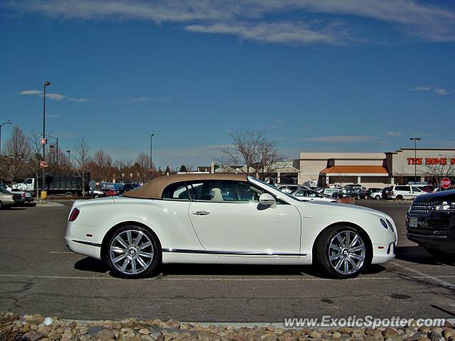 Bentley Continental spotted in Greenwoodvillag, Colorado