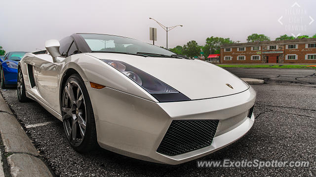 Lamborghini Gallardo spotted in Birmingham, Michigan