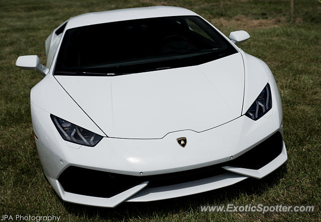 Lamborghini Huracan spotted in Hershey, Pennsylvania