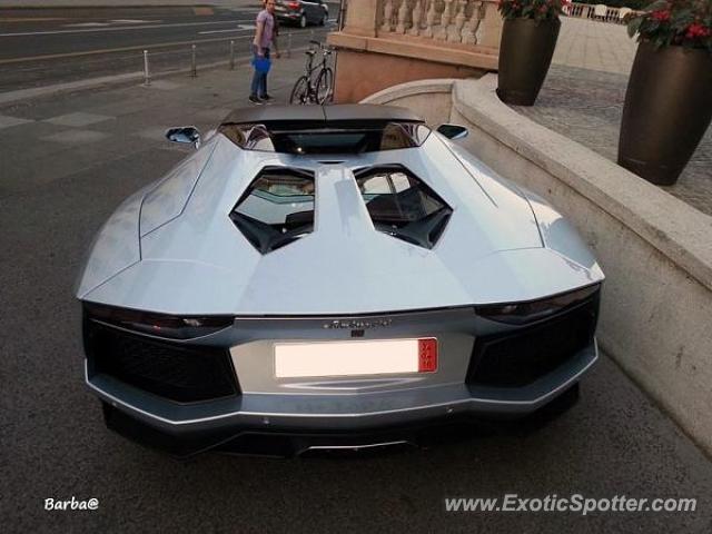 Lamborghini Aventador spotted in Zagreb, Croatia
