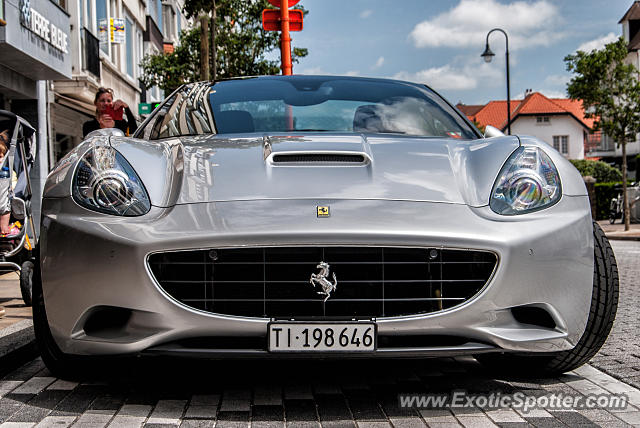 Ferrari California spotted in Knokke-Heist, Belgium