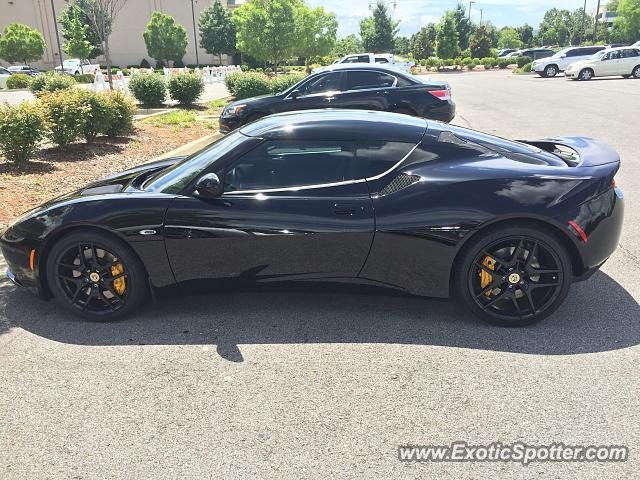 Lotus Evora spotted in Huntsville, Alabama