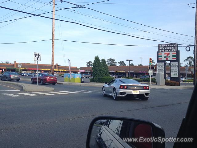 Ferrari 360 Modena spotted in Brick, New Jersey