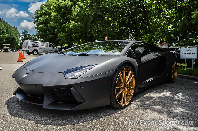 Lamborghini Aventador spotted in Cincinnati, Ohio