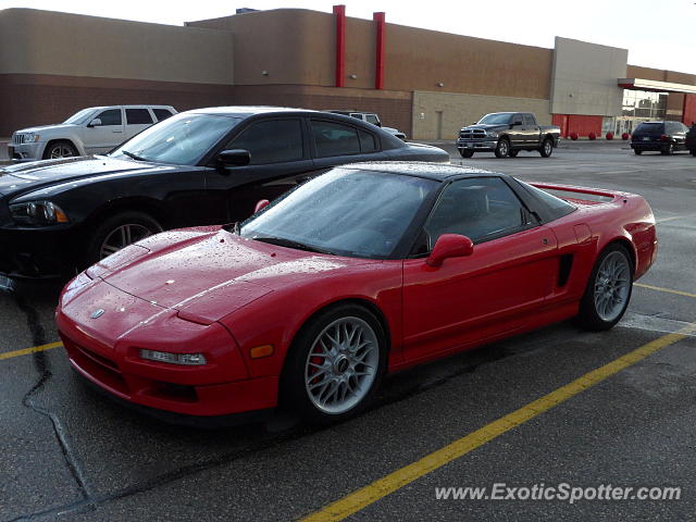 Acura NSX spotted in Winnipeg, Canada