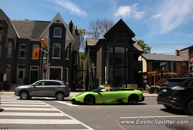 Lamborghini Murcielago spotted in Toronto, Canada