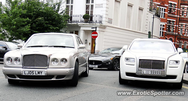 Rolls-Royce Ghost spotted in London, United Kingdom