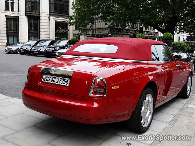 Rolls-Royce Phantom spotted in London, United Kingdom