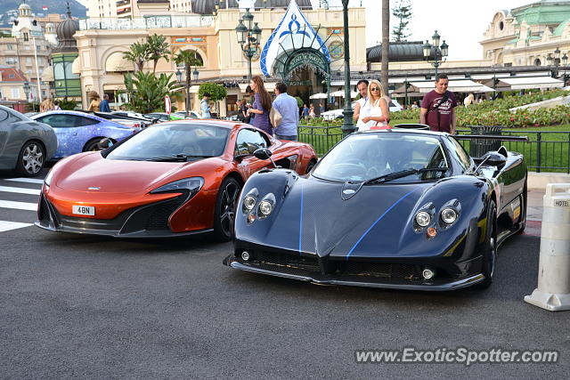 Pagani Zonda spotted in Monte Carlo, Monaco