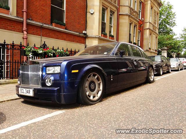 Rolls-Royce Phantom spotted in London, United Kingdom