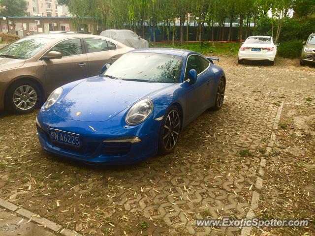 Porsche 911 spotted in Beijing, China