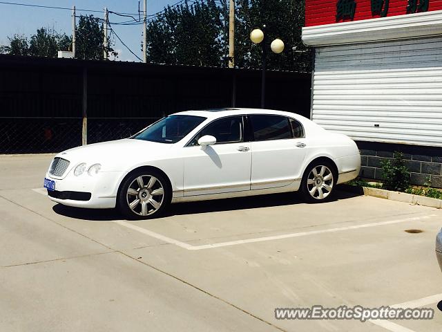 Bentley Continental spotted in Beijing, China