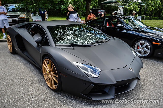 Lamborghini Aventador spotted in Cincinnati, Ohio