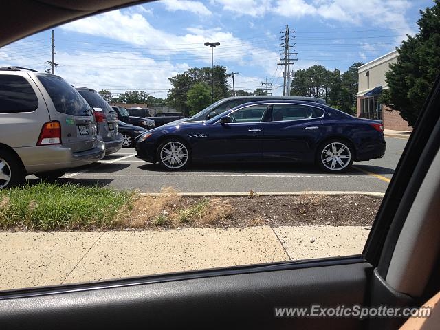 Maserati Quattroporte spotted in Brick, New Jersey