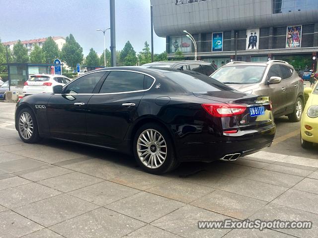 Maserati Quattroporte spotted in Beijing, China