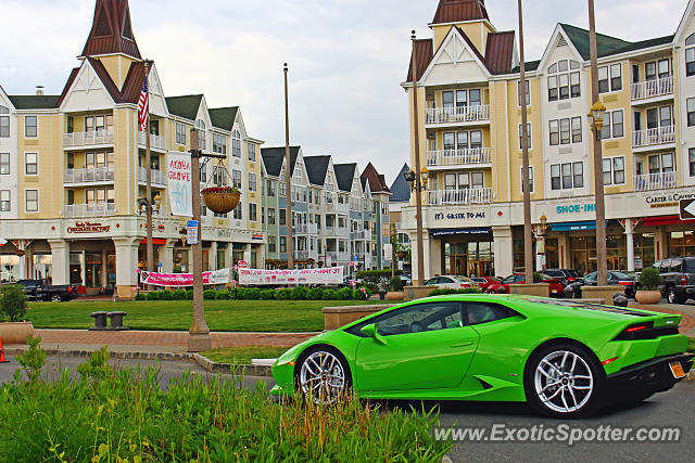 Lamborghini Huracan spotted in Long Branch, New Jersey