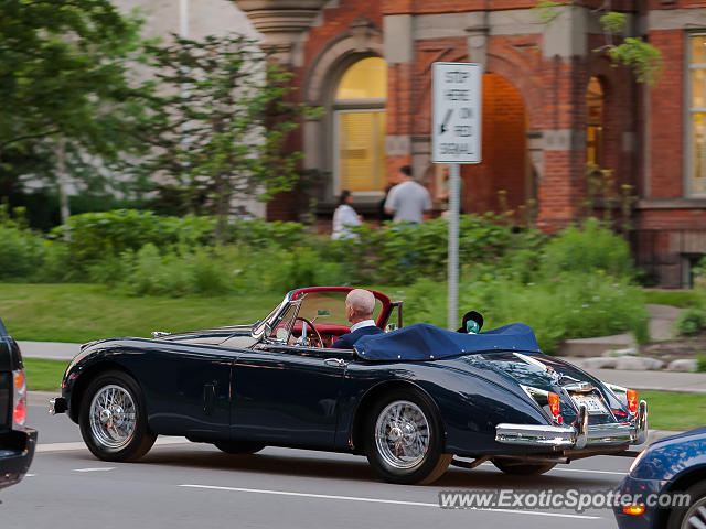 Jaguar E-Type spotted in Toronto, On, Canada