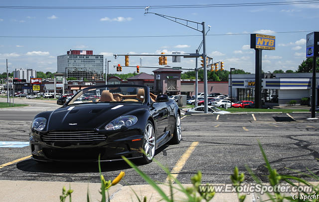 Aston Martin DBS spotted in Canton, Ohio