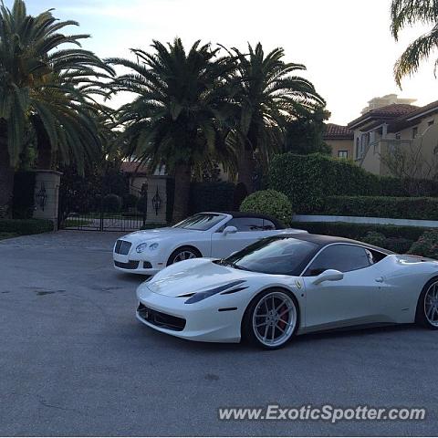 Ferrari 458 Italia spotted in Fort Lauderdale, Florida