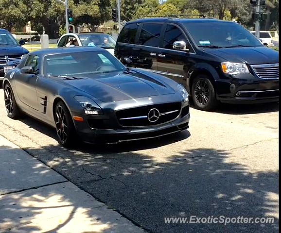 Mercedes SLS AMG spotted in Beverly hills, California