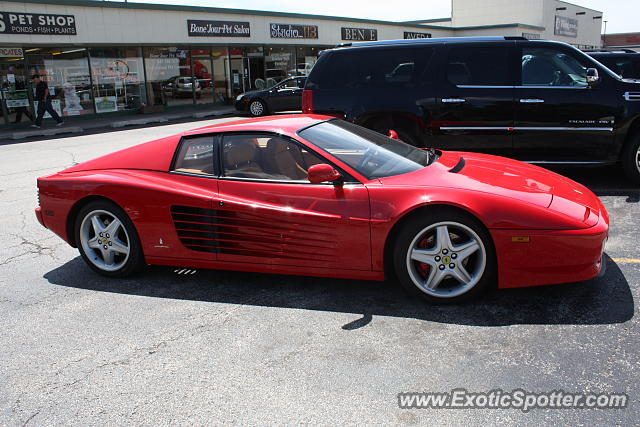 Ferrari Testarossa spotted in Barrington, Illinois