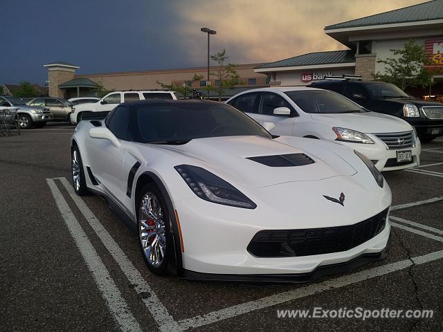 Chevrolet Corvette Z06 spotted in Castle pines, Colorado